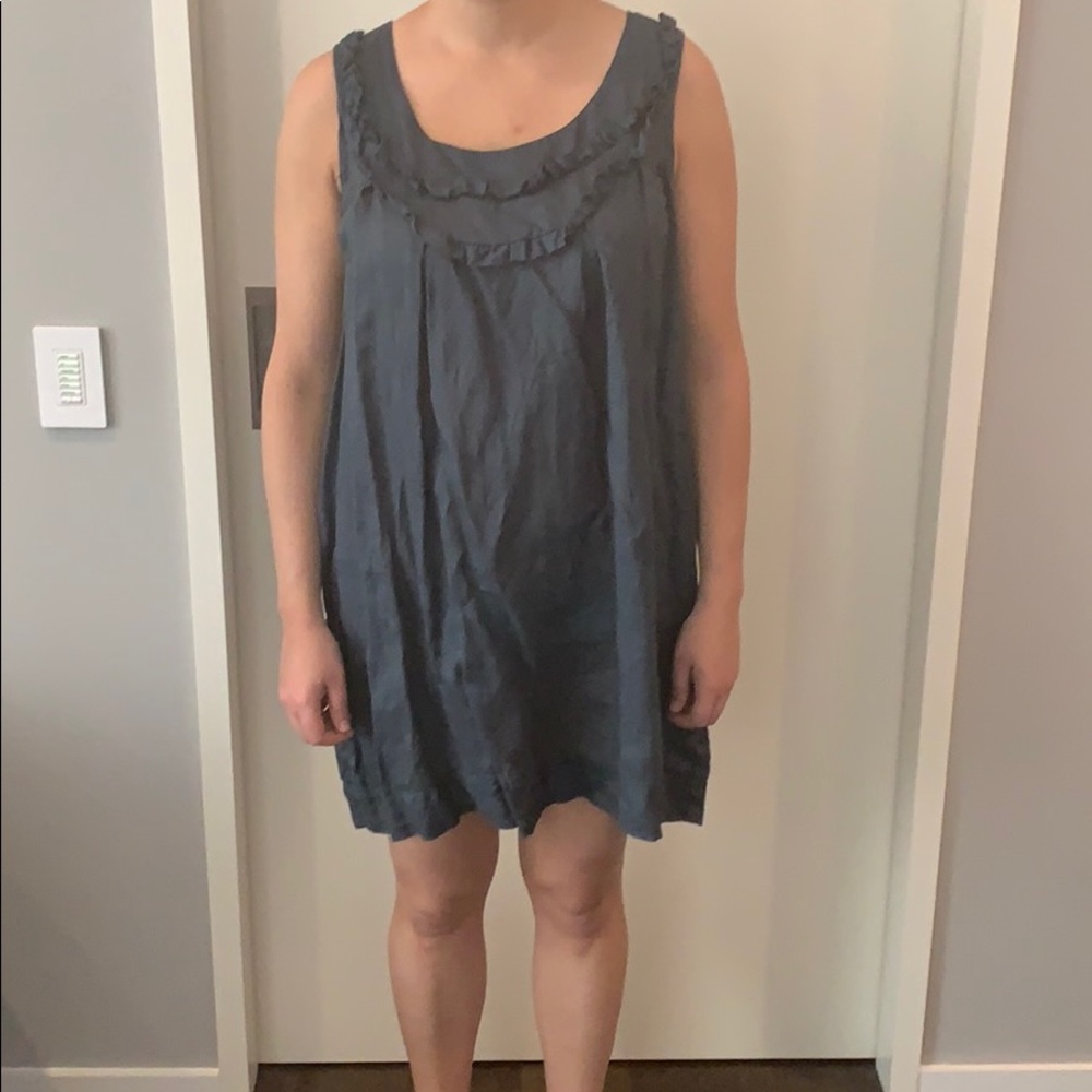 CP Shades blue linen tunic